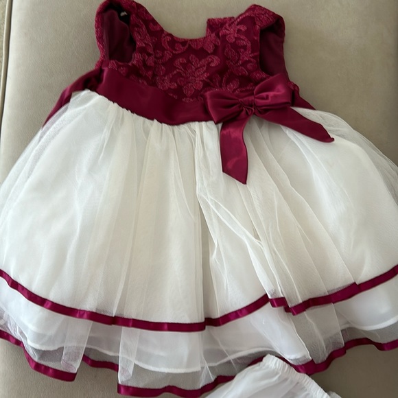 Rare Editions Other - Girls 18 month fancy dress bloomers sparkle bow tutu tulle lined crinoline
